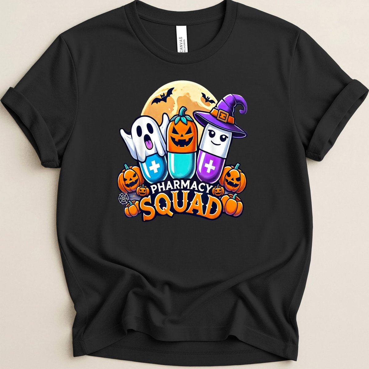 Pharmacy Squad Halloween Capsules Tee - Adverse Reactions