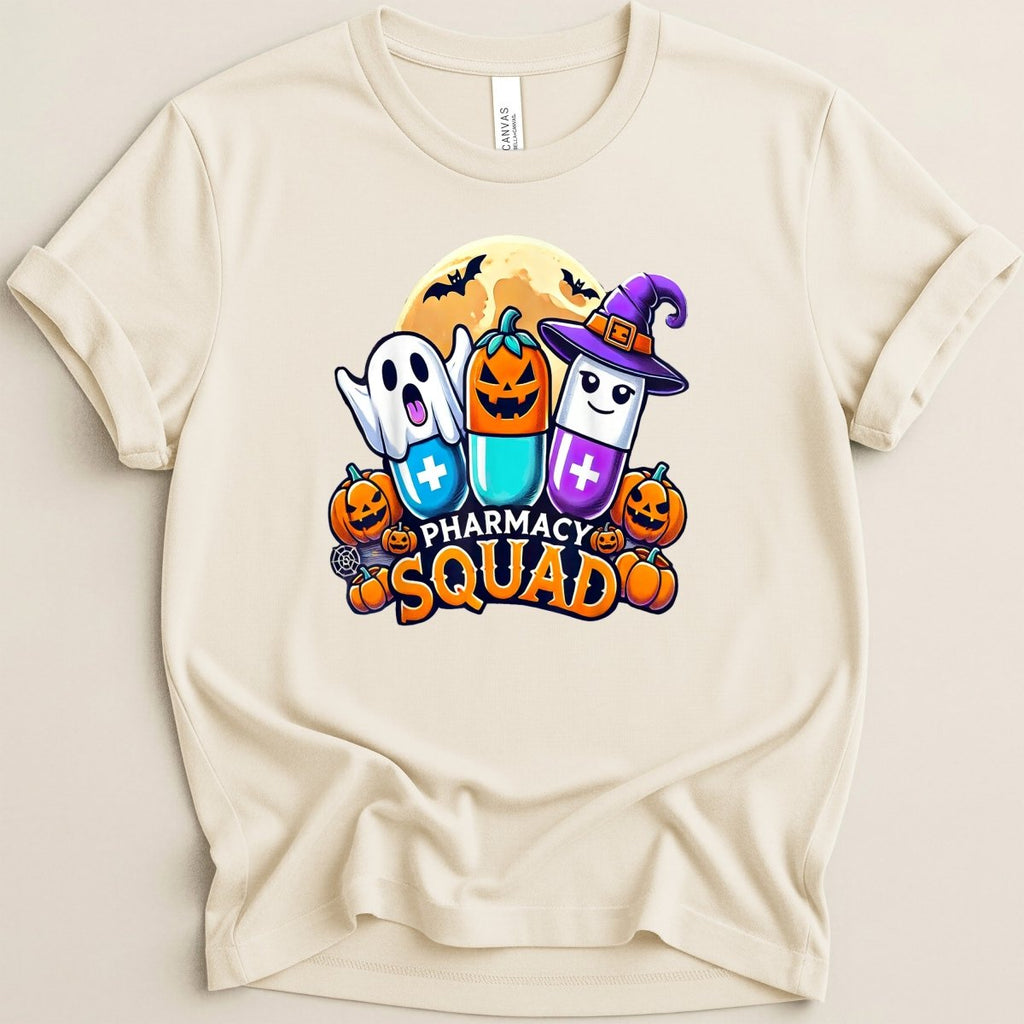 Pharmacy Squad Halloween Capsules Tee - Adverse Reactions