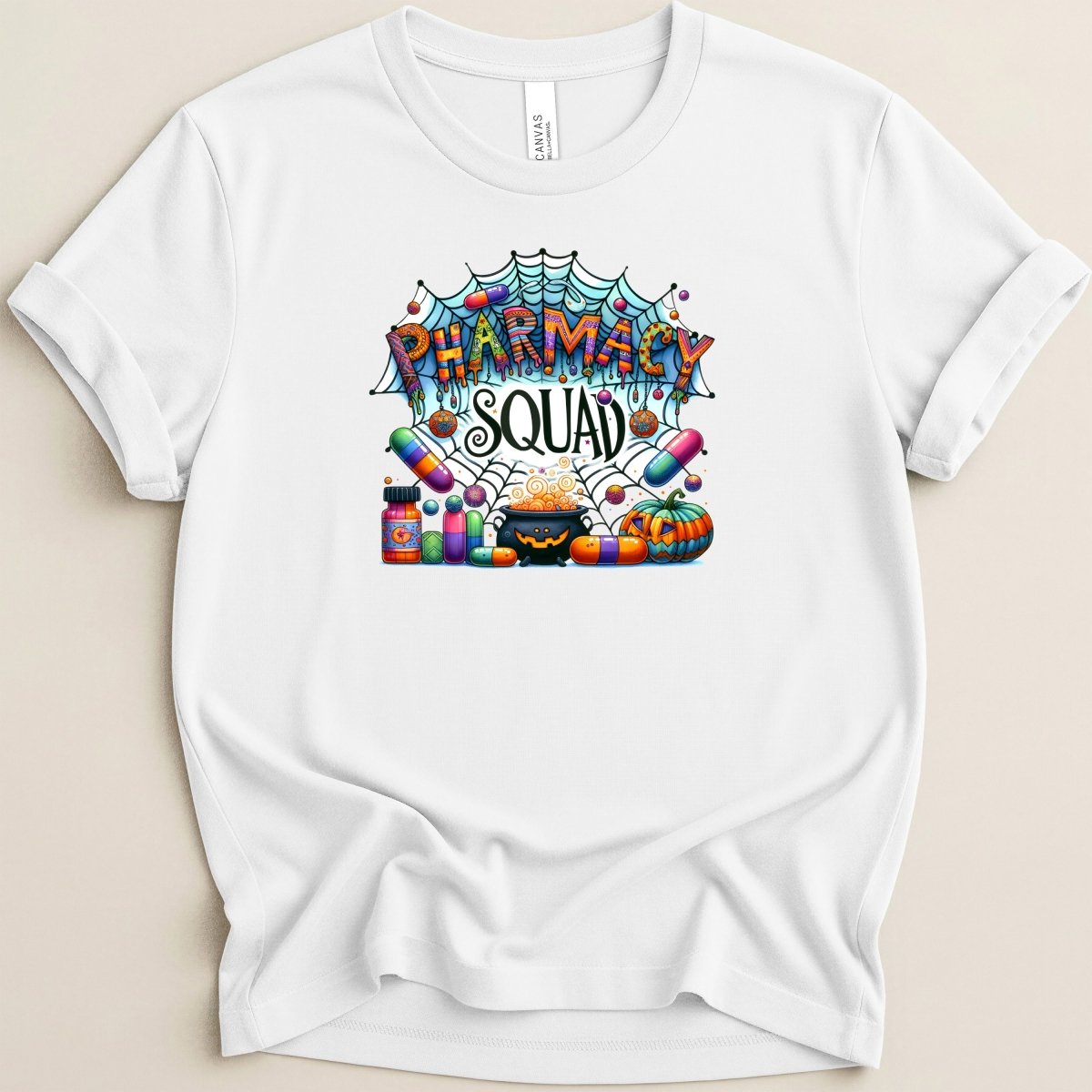 Pharmacy Squad Spiderweb Tee - Adverse Reactions