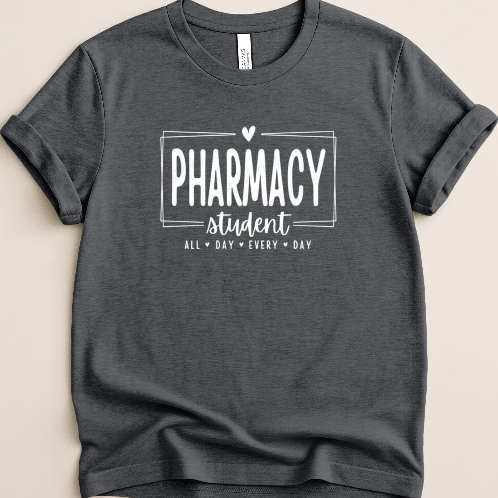 Pharmacy Student All Day Tee - Adverse Reactions