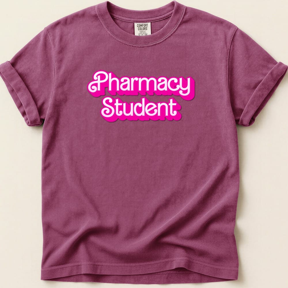 Pharmacy Student (Barbie Font) Tee - Adverse Reactions
