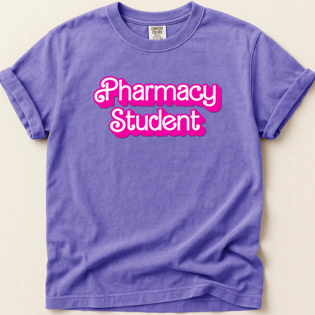Pharmacy Student (Barbie Font) Tee - Adverse Reactions