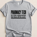 Pharmacy Tech Definition Tee - Adverse Reactions