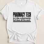Pharmacy Tech Definition Tee - Adverse Reactions