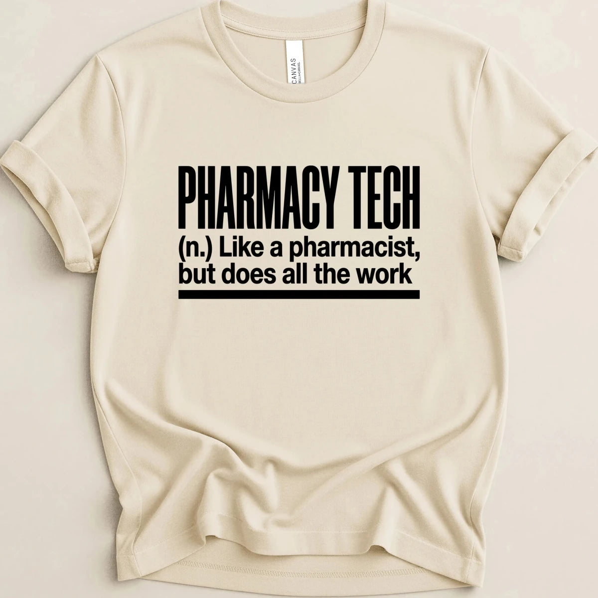 Pharmacy Tech Definition Tee - Adverse Reactions