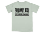 Pharmacy Tech Does All The Work Tee - Adverse Reactions