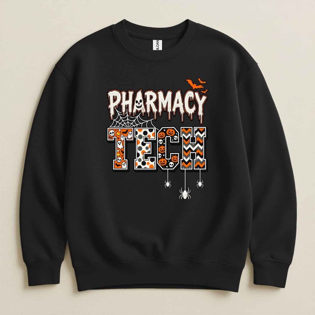 Pharmacy Tech Halloween Sweatshirt & Hoodie - Adverse Reactions