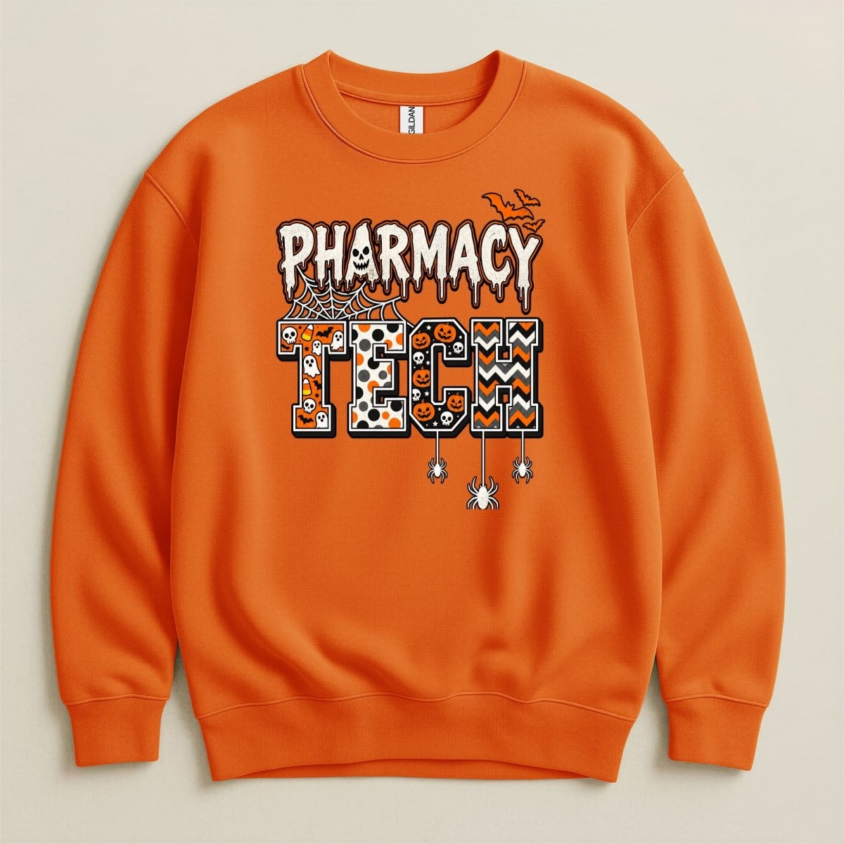 Pharmacy Tech Halloween Sweatshirt & Hoodie - Adverse Reactions