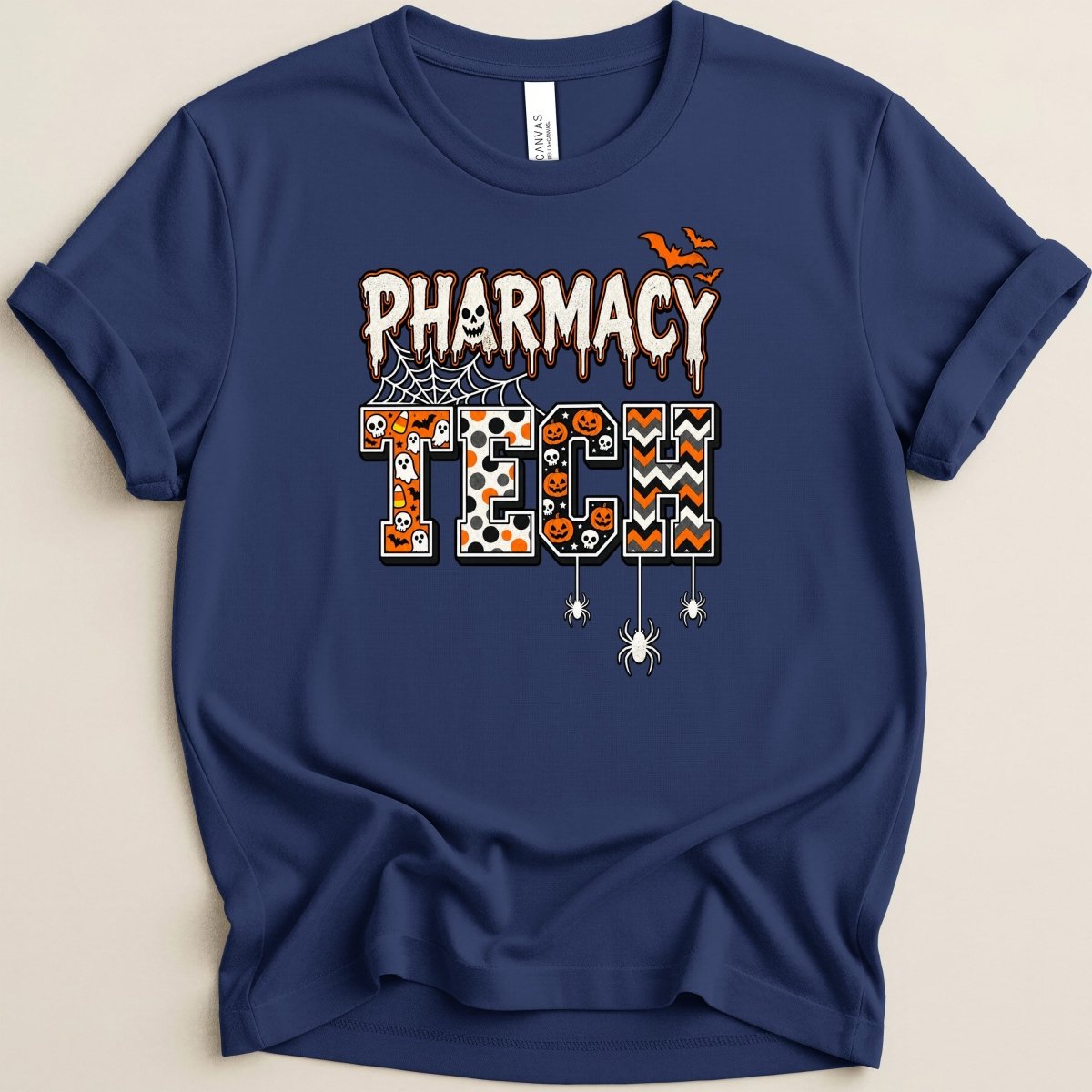 Pharmacy Tech Halloween Tee - Adverse Reactions