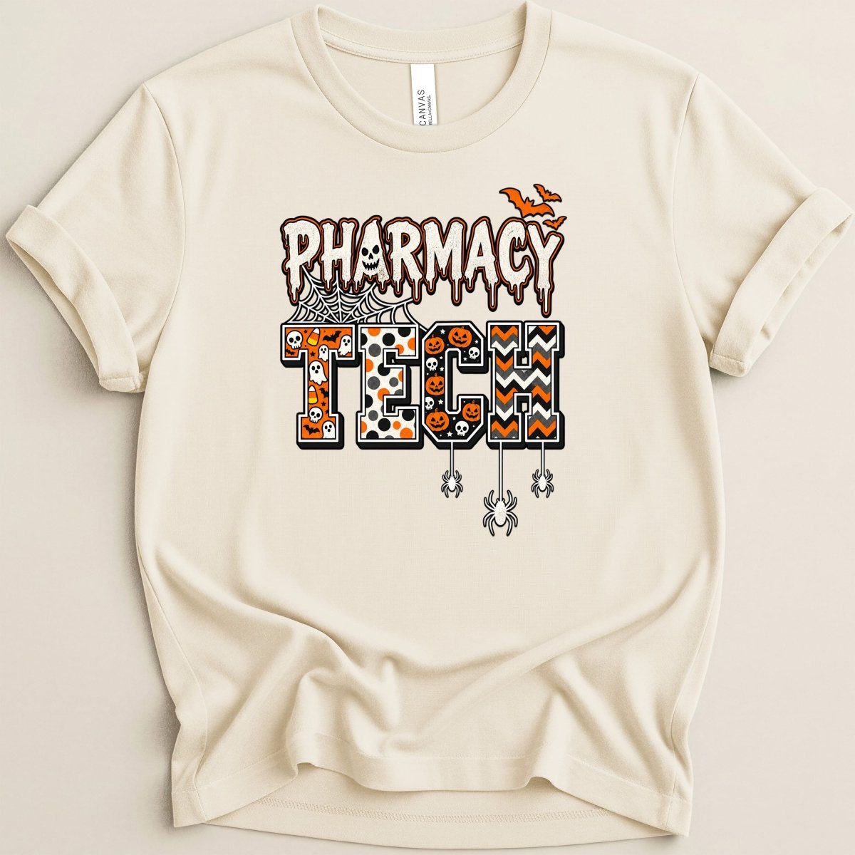 Pharmacy Tech Halloween Tee - Adverse Reactions