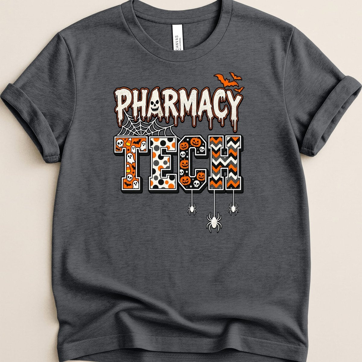 Pharmacy Tech Halloween Tee - Adverse Reactions