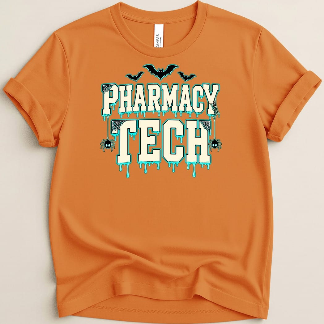 Pharmacy Tech Halloween v2 Tee - Adverse Reactions