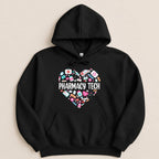 Pharmacy Tech Heart Sweatshirt & Hoodie - Adverse Reactions