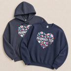 Pharmacy Tech Heart Sweatshirt & Hoodie - Adverse Reactions