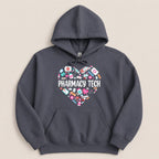 Pharmacy Tech Heart Sweatshirt & Hoodie - Adverse Reactions