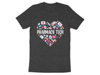 Pharmacy Tech Heart Tee - Adverse Reactions