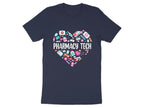 Pharmacy Tech Heart Tee - Adverse Reactions