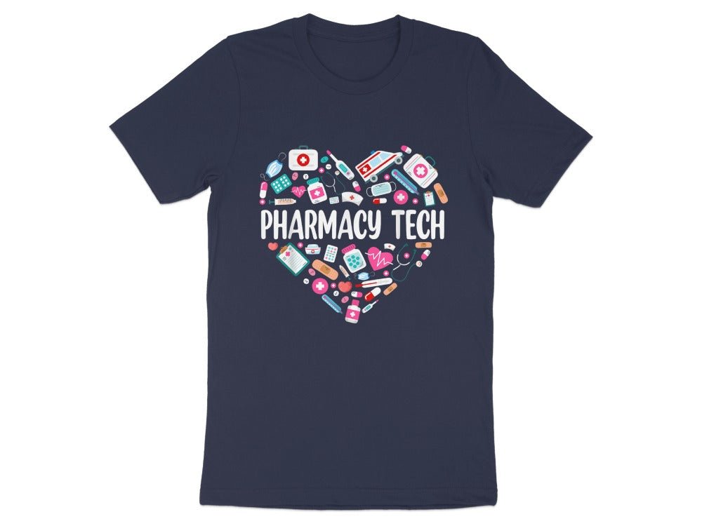 Pharmacy Tech Heart Tee - Adverse Reactions