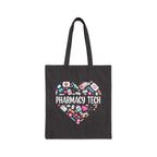 Pharmacy Tech Heart Tote Bag - Adverse Reactions