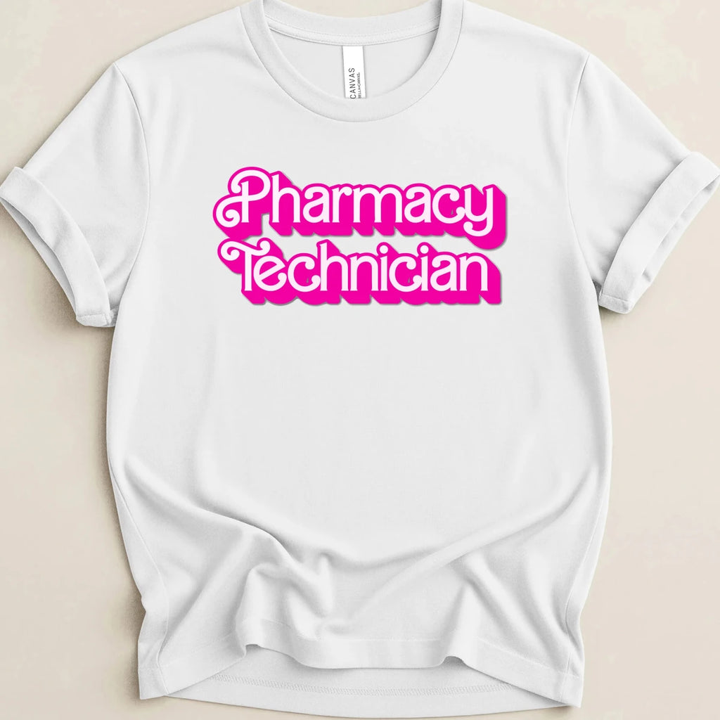 Pharmacy Technician (Barbie Font) Tee - Adverse Reactions