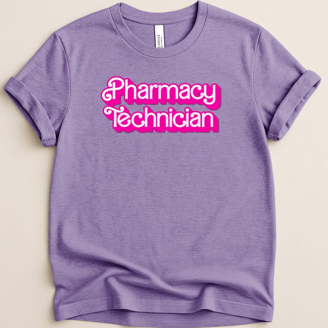 Pharmacy Technician (Barbie Font) Tee - Adverse Reactions