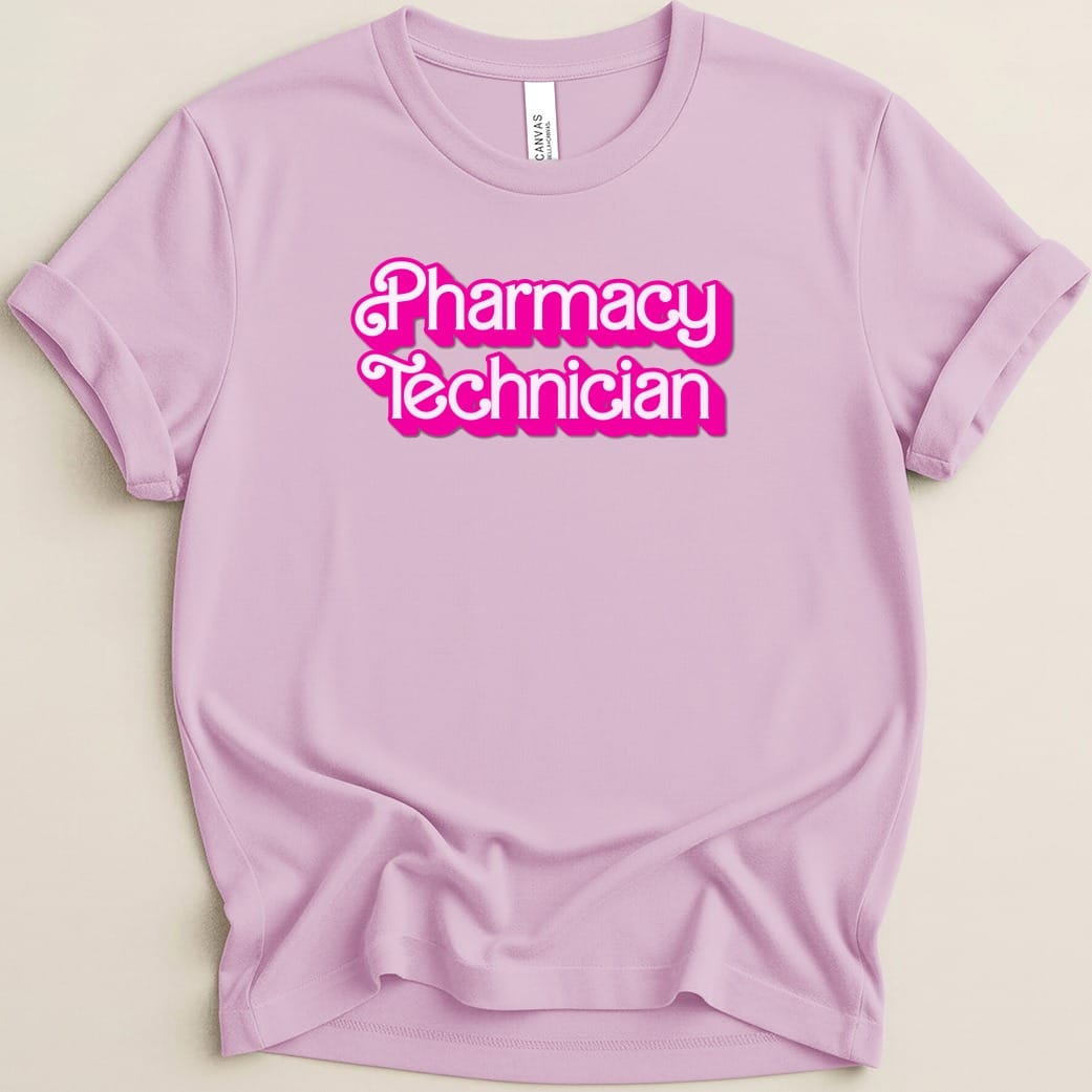 Pharmacy Technician (Barbie Font) Tee - Adverse Reactions