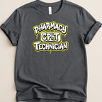 Pharmacy Technician CPhT Graffiti Tee - Adverse Reactions