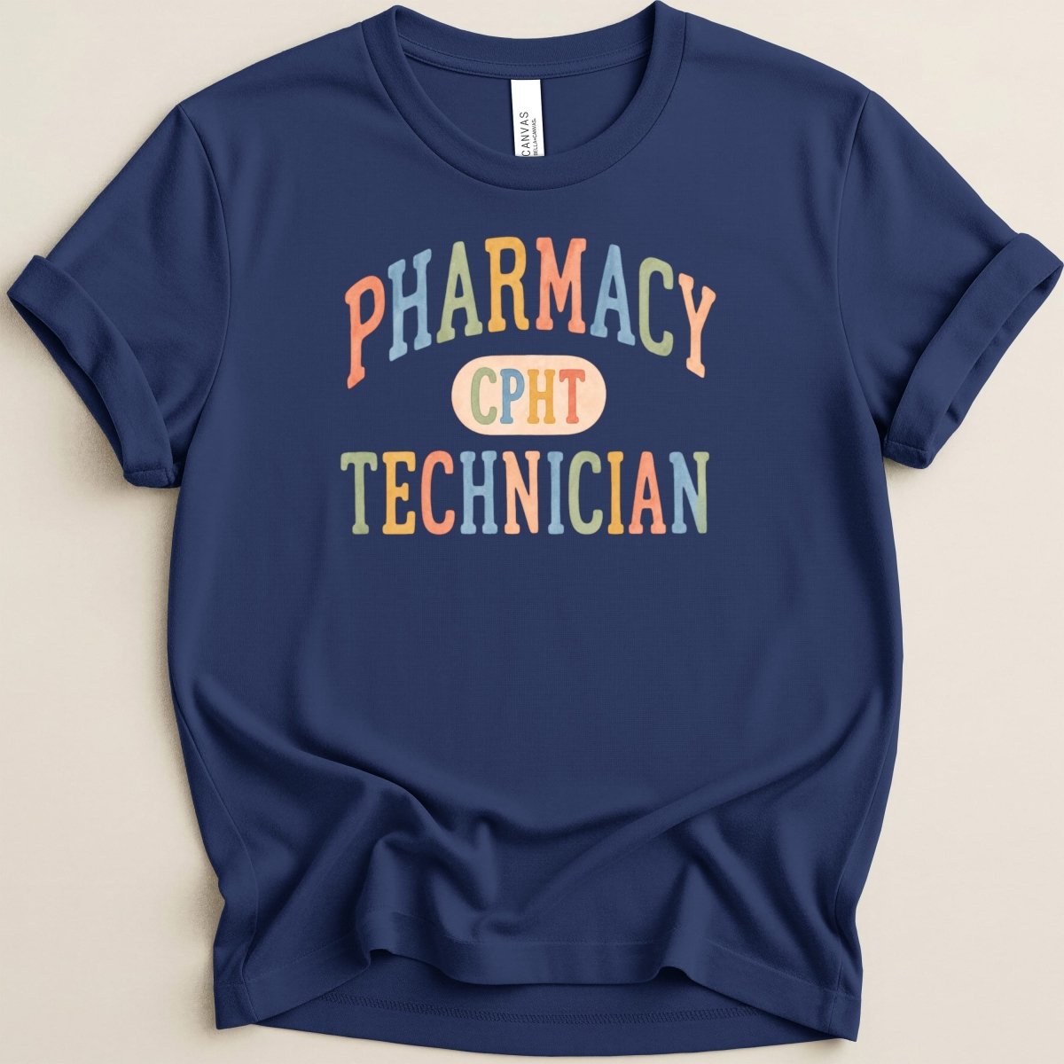 Pharmacy Technician CPhT Retro Color Tee - Adverse Reactions