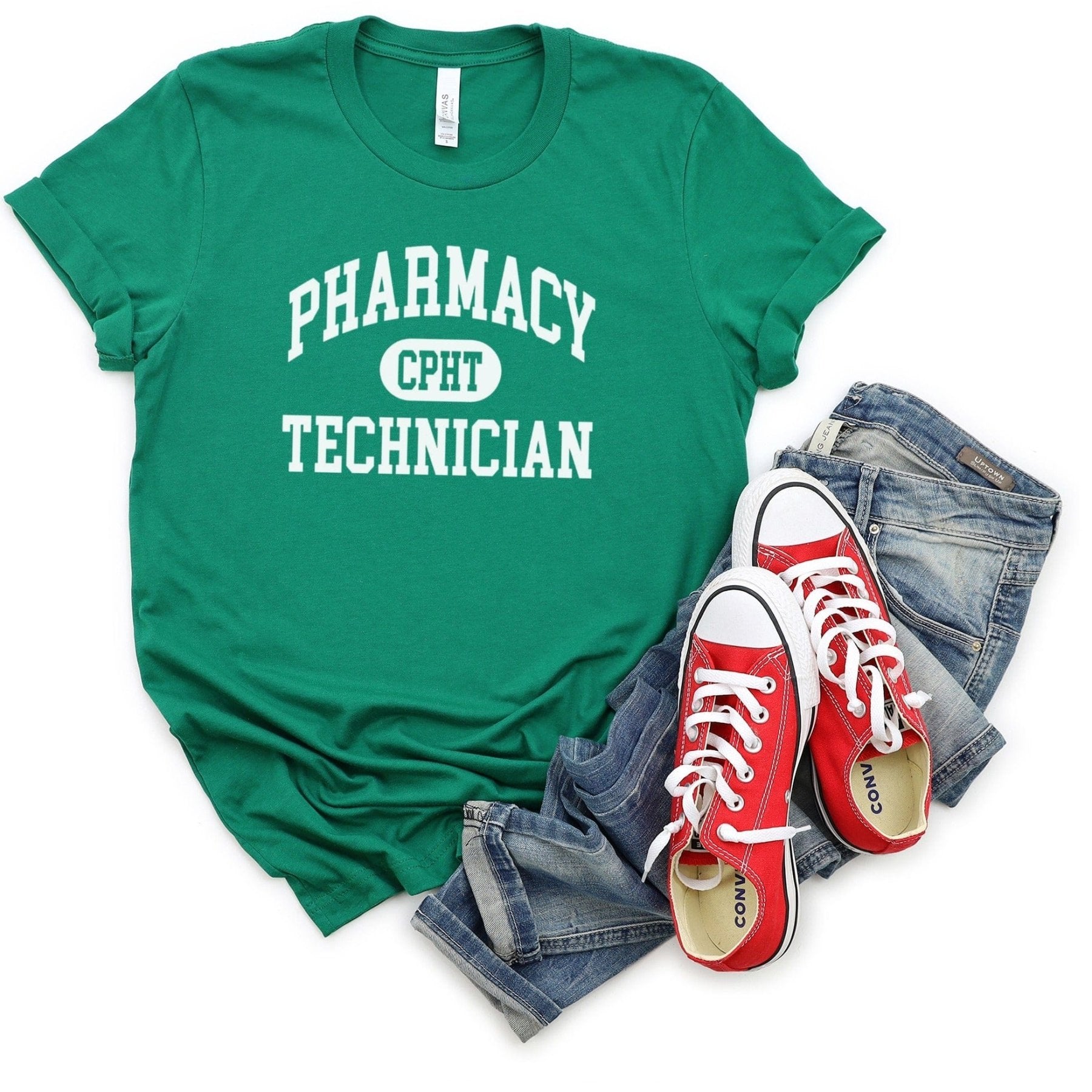 Pharmacy Technician CPHT Tee - Pharmacy Apparel for Pharmacists, Techs & Students