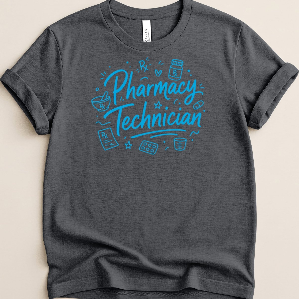 Pharmacy Technician Doodle Tee - Adverse Reactions