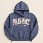 Pharmacy Technician Floral Sweatshirt & Hoodie - Adverse Reactions