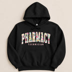 Pharmacy Technician Floral Sweatshirt & Hoodie - Adverse Reactions