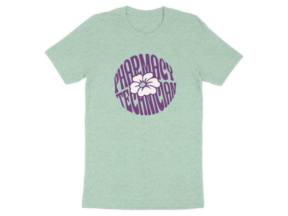 Pharmacy Technician Flower Tee - Adverse Reactions