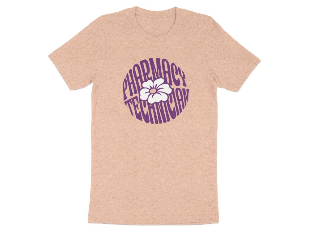 Pharmacy Technician Flower Tee - Adverse Reactions