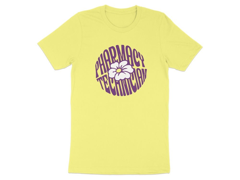 Pharmacy Technician Flower Tee - Adverse Reactions