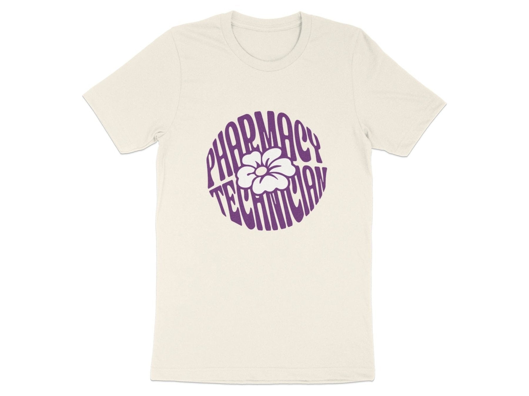 Pharmacy Technician Flower Tee - Adverse Reactions - Pharmacy Apparel for Pharmacists, Techs & Students