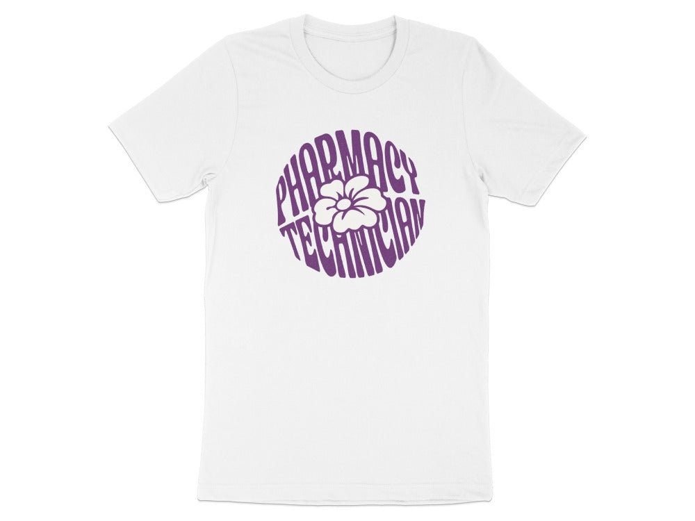 Pharmacy Technician Flower Tee - Adverse Reactions