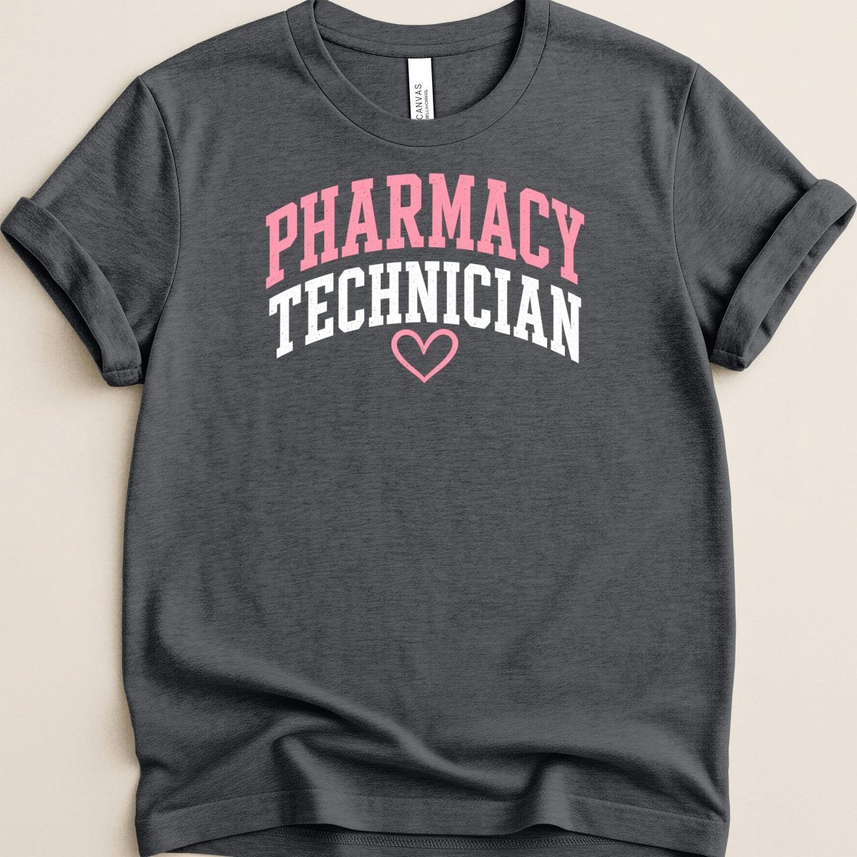 Pharmacy Technician Heart Tee - Adverse Reactions