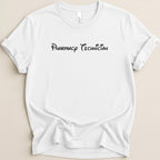 Pharmacy Technician Mouse Font Tee - Adverse Reactions