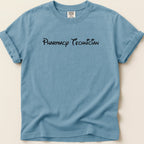 Pharmacy Technician Mouse Font Tee - Adverse Reactions