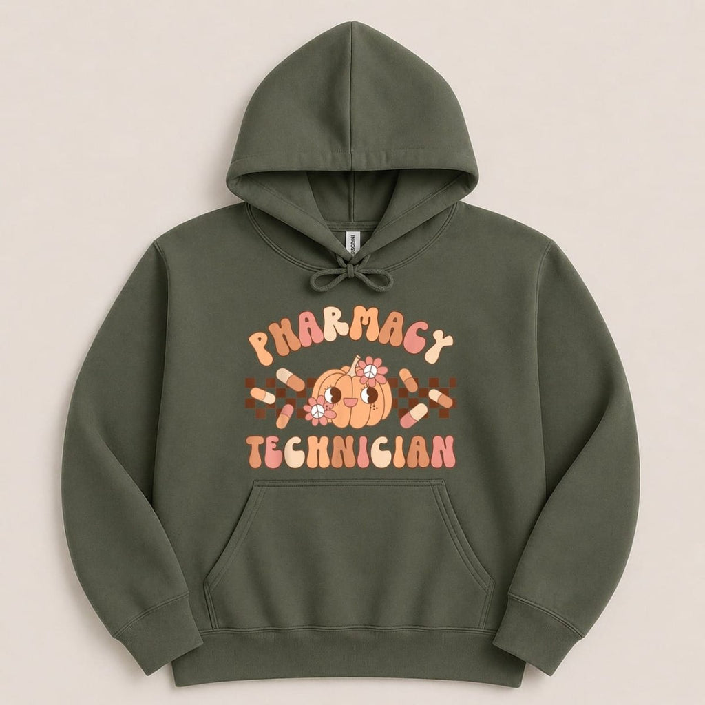 Pharmacy Technician Pumpkin Sweatshirt & Hoodie - Adverse Reactions