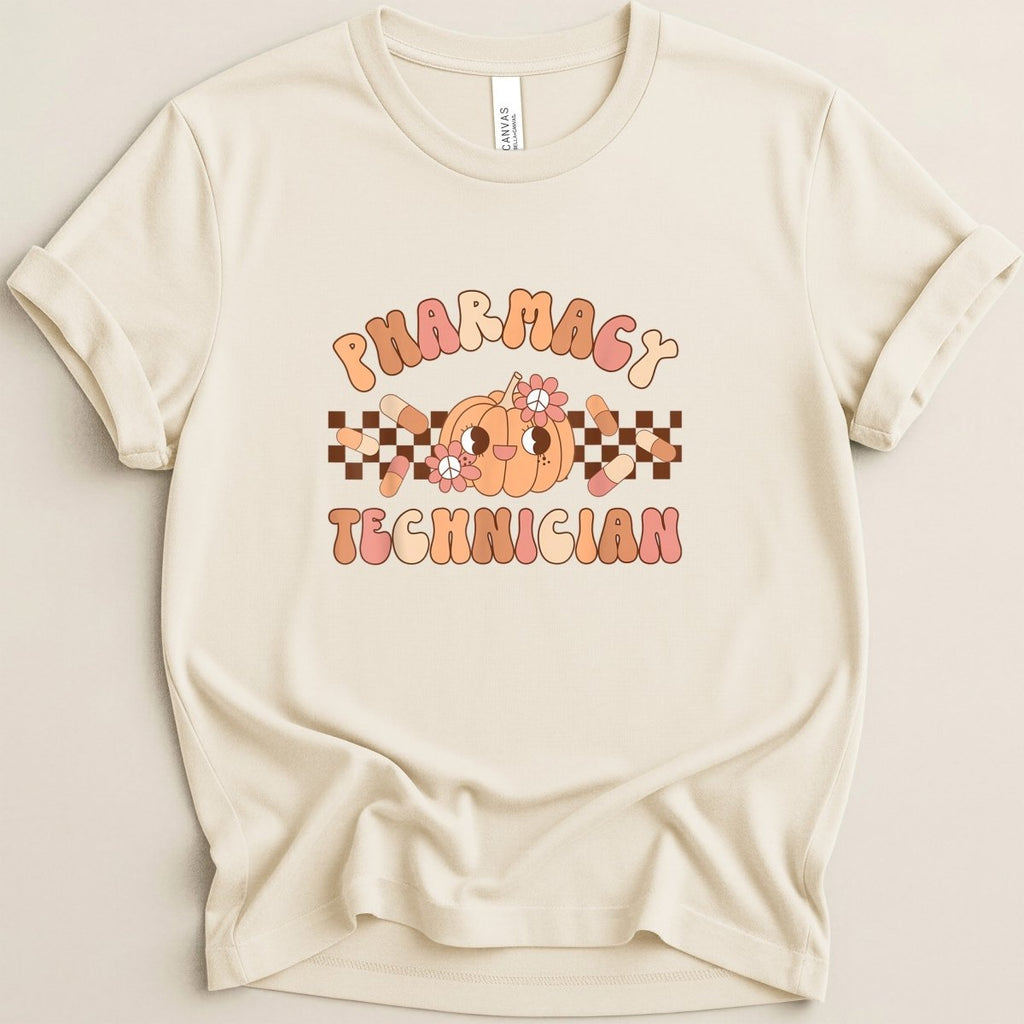 Pharmacy Technician Pumpkin Tee - Adverse Reactions