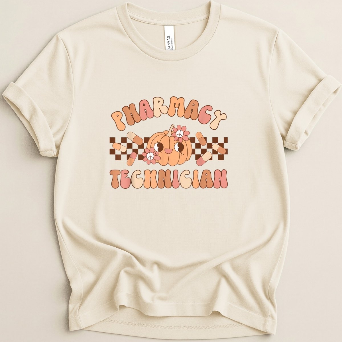 Pharmacy Technician Pumpkin Tee - Adverse Reactions