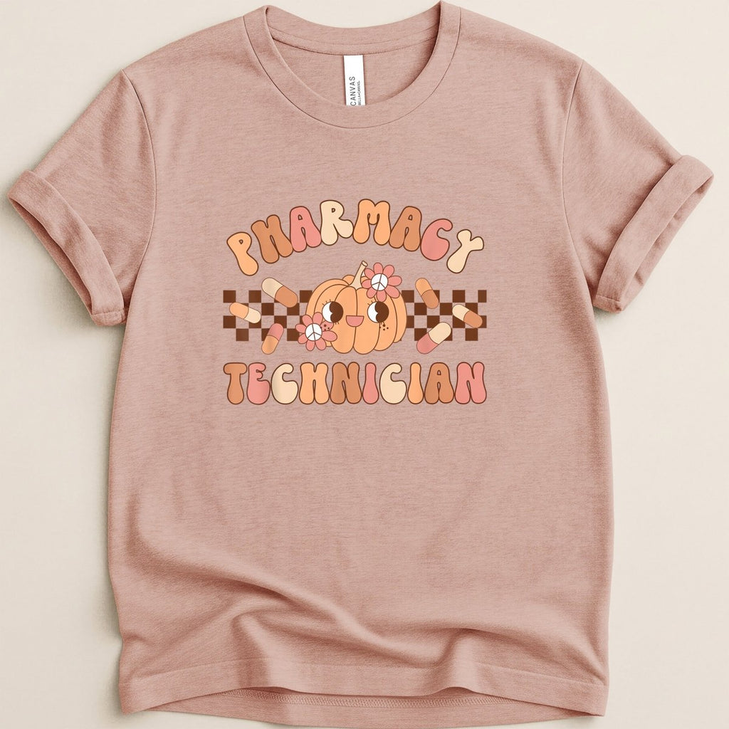 Pharmacy Technician Pumpkin Tee - Adverse Reactions