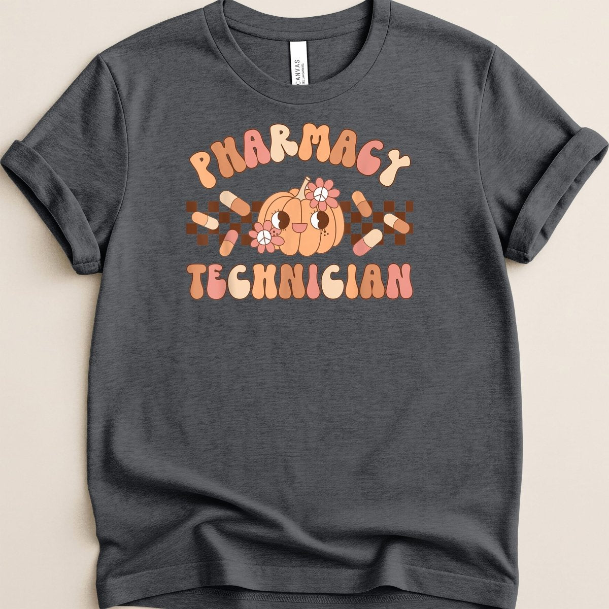 Pharmacy Technician Pumpkin Tee - Adverse Reactions