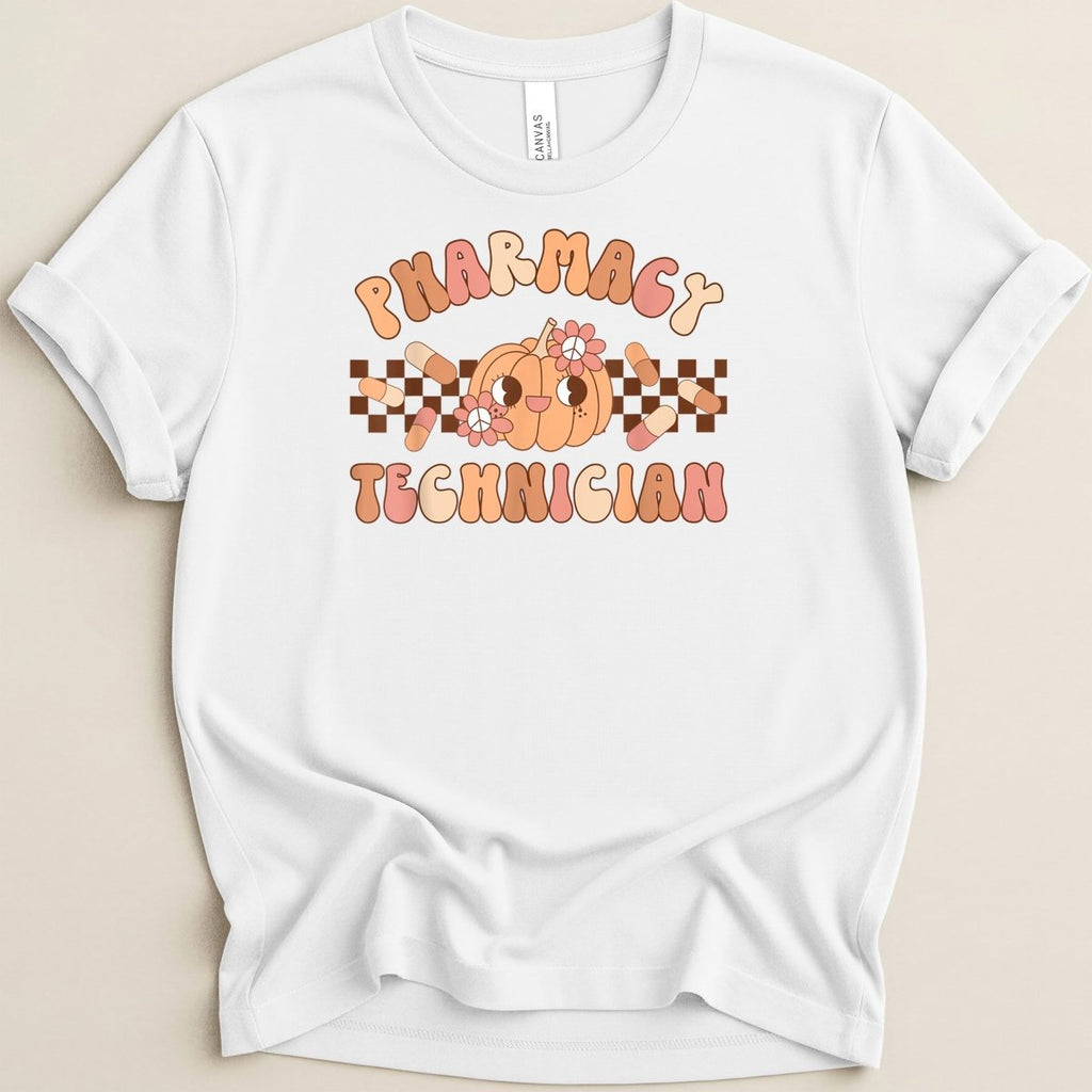 Pharmacy Technician Pumpkin Tee - Adverse Reactions