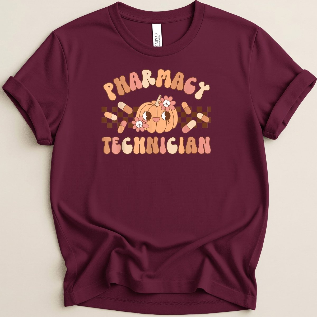 Pharmacy Technician Pumpkin Tee - Adverse Reactions