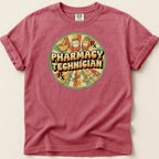 Pharmacy Technician Retro Style Tee - Adverse Reactions