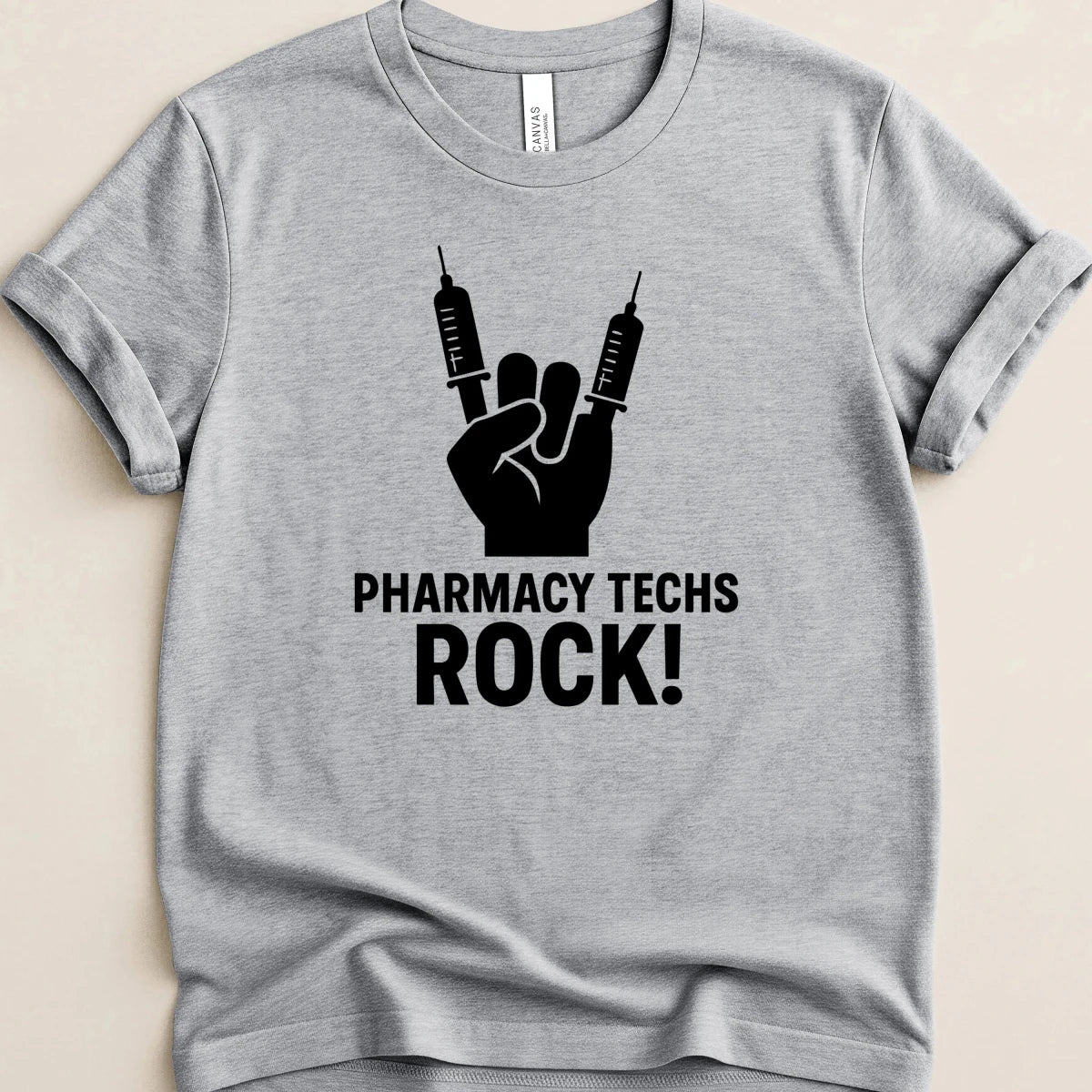 Pharmacy Techs Rock Tee - Adverse Reactions