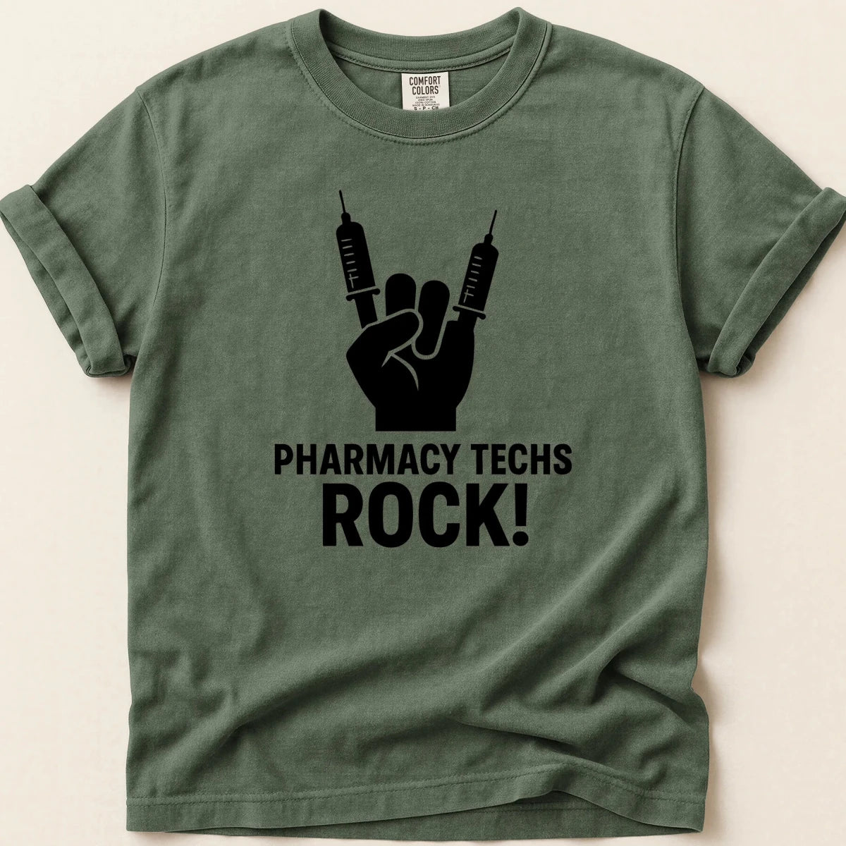 Pharmacy Techs Rock Tee - Adverse Reactions